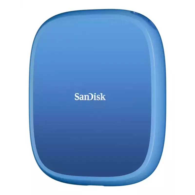 SanDisk Creator Phone disco duro externo con MagSafe, SSD, 2TB, azul, SDSSDE62C-2T00-G25