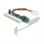 Tarjeta riser DeLOCK PCI Express x1 a 1 x ranura PCI 32 Bit 5 V Asmedia