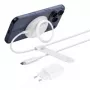 Cargador inalámbrico para smartphone Belkin WIA014kqWH – alimentación USB para interiores, blanco