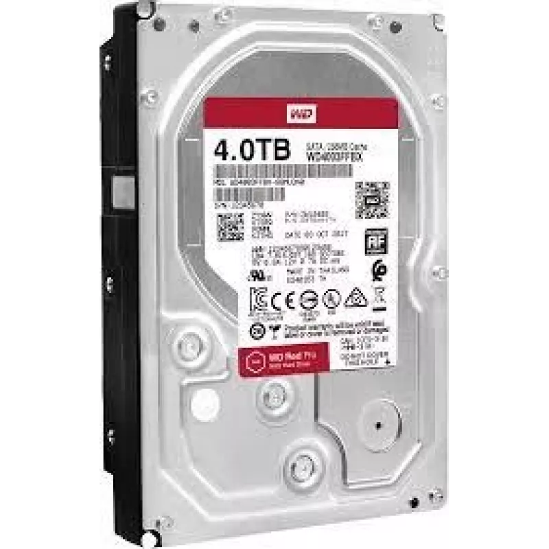 Disco duro | WESTERN DIGITAL | Red Pro | 4 TB | SATA 3.0 | 256 MB | 7200 rpm | 3,5 inch | WD4003FFBX
