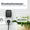 Medidor de consumo eléctrico ANSMANN APM2 120-0007 con pantalla LCD
