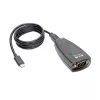 Adaptador Tripp USB-C a serie (DB9) - Keyspan, alta velocidad (M/M)