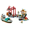 LEGO CITY 60422 Puerto costero con buque de carga