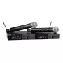 Shure SLXD24DE/B58-G59 – sistema digital inalámbrico dual con dos transmisores/micrófonos de mano (470 – 514 MHz)