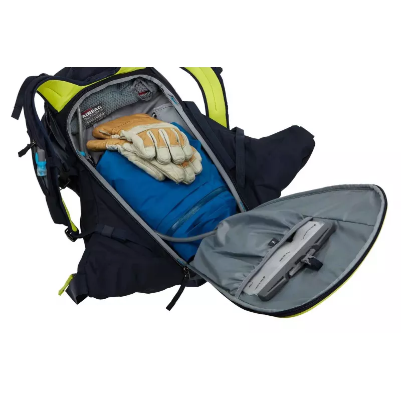 Mochila de esquí y snowboard Thule 3610 Upslope 35L Removable Airbag 3.0 Ready Lime Punch