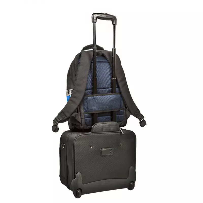 Mochila Rivacase Tegel 8460 negra poliéster