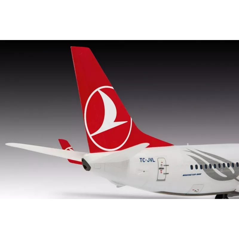 Avión de plástico a escala REVELL Boeing 737-800 Turkish Air Escala 1:144