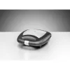 Sandwichera Rommelsbacher ST 1410 — 4 sándwiches, 1400 W, placas antiadherentes, negro/plata