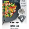 Wok Salter BW12267EU7 28 cm antiadherente, apto para inducción