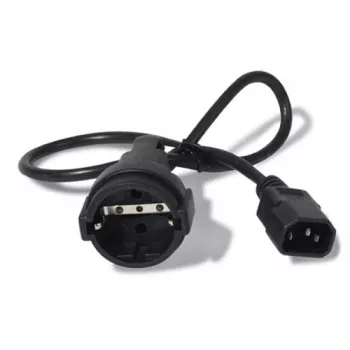 Cable de alimentación APC AP9880 negro 0,6 m conector hembra C14 CEE7/7