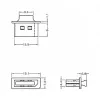 Cubierta para cables DeLOCK 64107 conector hembra DisplayPort transparente 10 uds.