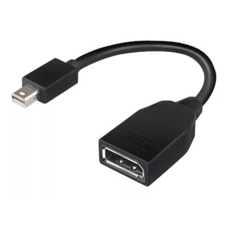 Cable DisplayPort Lenovo 4X90L13971 Mini DisplayPort negro