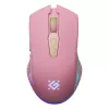 Ratón gamer inalámbrico DEFENDER P ANDORA PINK interfaz