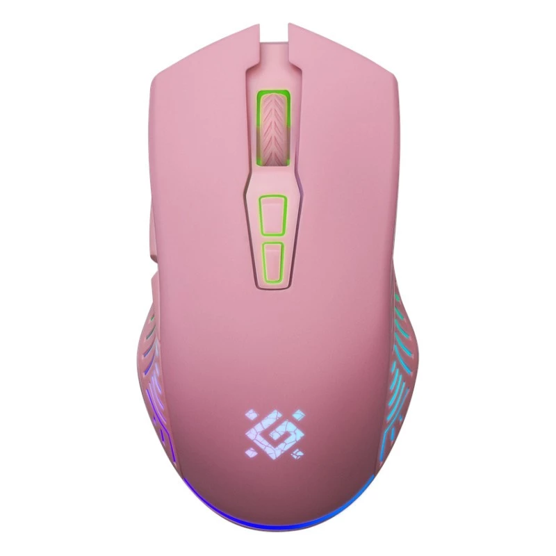 Ratón gamer inalámbrico DEFENDER P ANDORA PINK interfaz