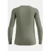 ODLO BL TOP Cuello redondo manga larga ACTIVE WARM Ropa térmica de manga larga, talla M, gris