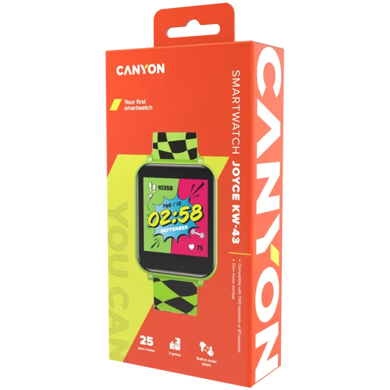Smartwatch Canyon CNE-KW43 verde