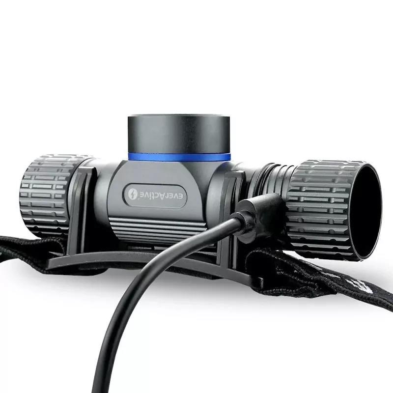 Linterna frontal everActive HL-1100R Force 1100 lúmenes IPX4 Osram P9 10W LED