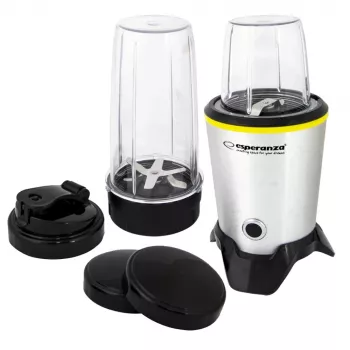 Batidora de vaso Esperanza EKM028 1000 W Negra, Acero inoxidable