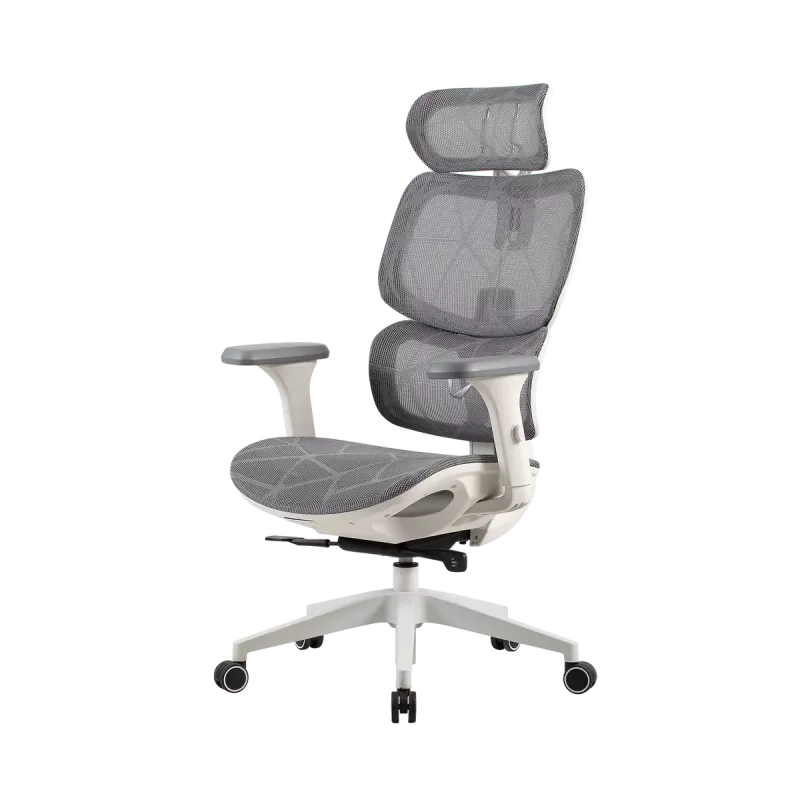 Silla de oficina gaming Onex | Ventra Premium malla transpirable | blanca