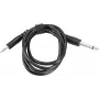 Cable adaptador para guitarra eléctrica Omnitronic jack 6,3 mm a 3,5 mm (modelo 13063458)