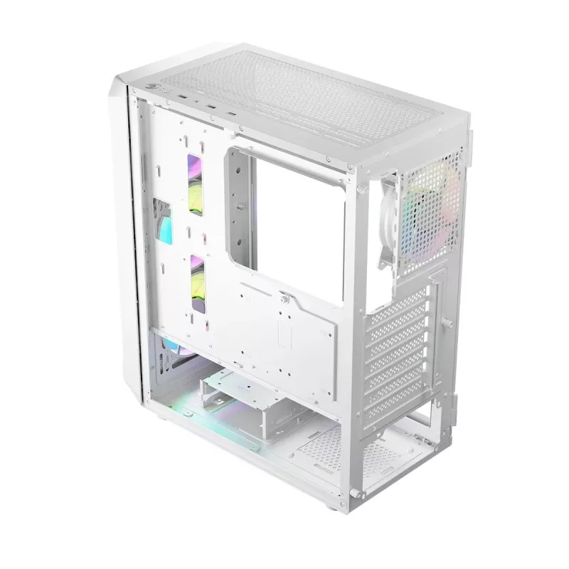 Carcasa Logic PORTOS ARGB MINIDI USB 3.0 Blanca
