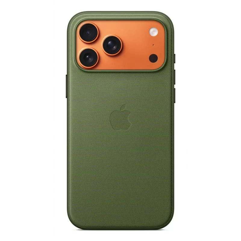 Funda Apple iPhone 17 Pro Max TechWoven Case con MagSafe verde