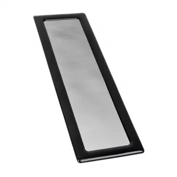 Filtro antipolvo Demciflex 260 mm x 80 mm - negro/negro