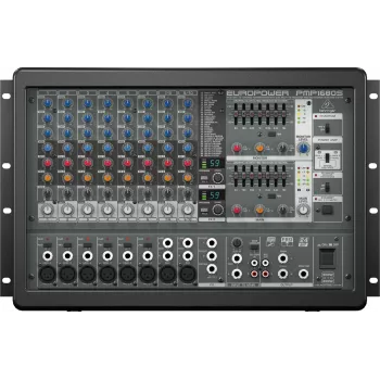 Behringer PMP1680S mezclador de audio 10 canales 10 - 200000 Hz negro