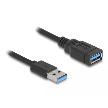 Cable USB DeLOCK 90367 0,6 m USB A negro