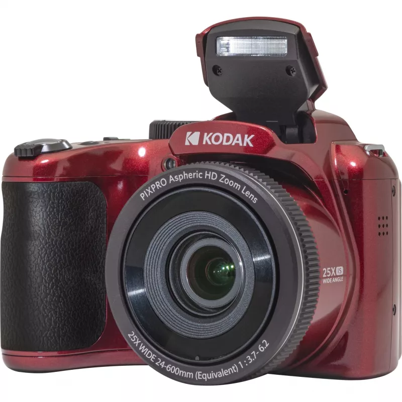 Cámara compacta Kodak PIXPRO AZ255 1/2,3 16,35 MP BSI CMOS 4608 x 3456 píxeles roja (AZ255RD)