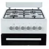 Cocina de gas/eléctrica MPM MPM-56-KGE-03 blanca