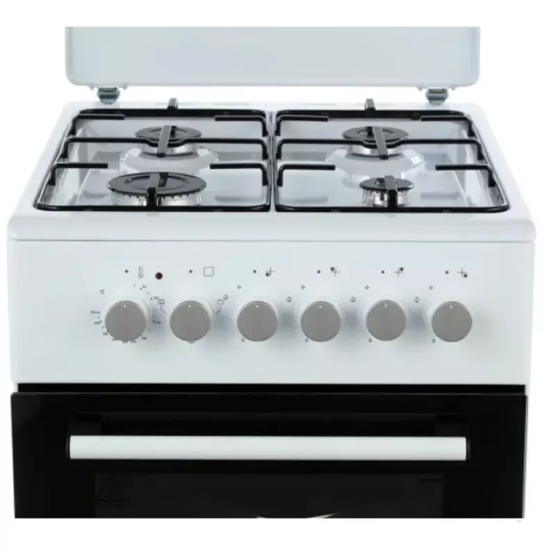 Cocina de gas/eléctrica MPM MPM-56-KGE-03 blanca