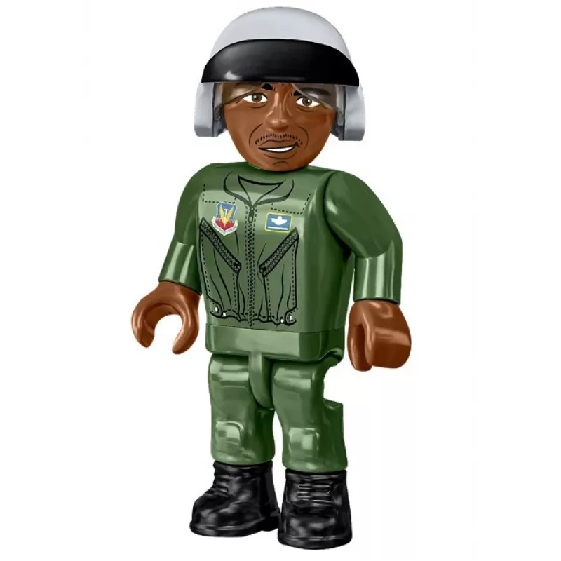 Set de construcción Cobi F-16D Fighting Falcon, 436 piezas, escala no especificada