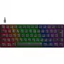 Teclado gaming mecánico Speedlink ATMOS RGB — diseño compacto, retroiluminación RGB