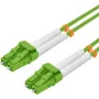 Latiguillo de fibra óptica helos LC multimodo 50/125, dúplex/latiguillo
