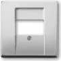 Busch Jaeger 1710-0-3765 Placa de pared/tapa de interruptor acero inoxidable (1710-0-3765)