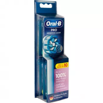 Oral-B Pro Sensitive Clean Cabezales de cepillo de repuesto, 10 uds.