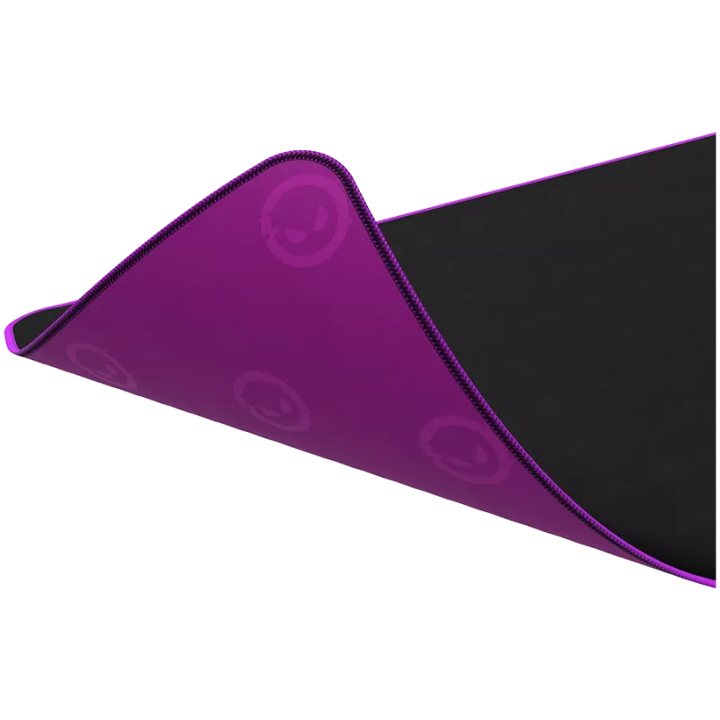 Lorgar Main 319, Alfombrilla gaming para ratón, superficie de alta velocidad, base de goma antideslizante morada, tamaño: 900 mm x 360 mm x 3 mm, peso 0,6 kg
