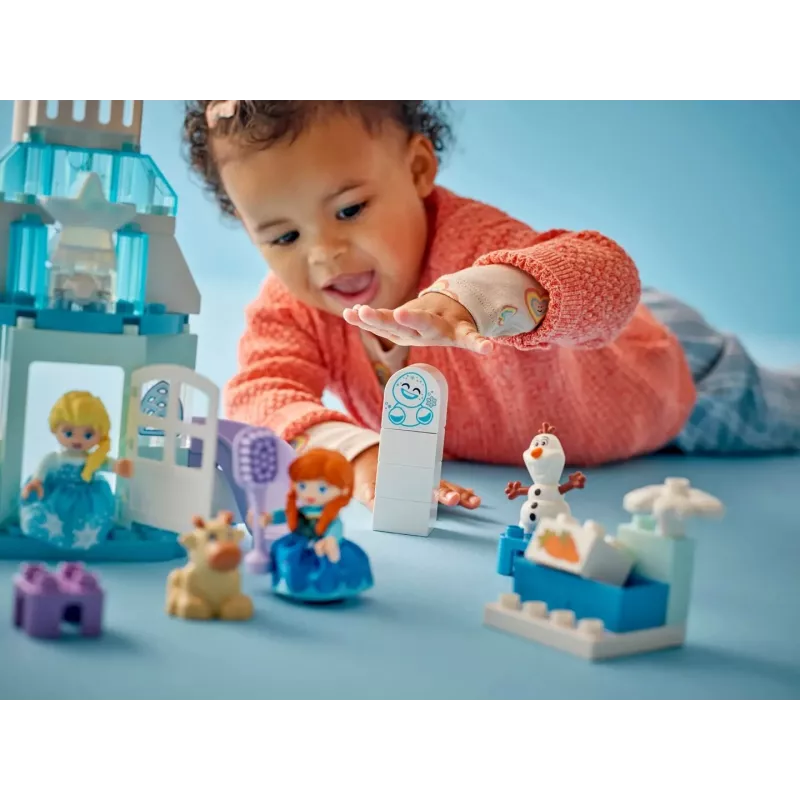 Set de construcción LEGO DUPLO 10455 fiesta en el palacio de hielo de Anna y Elsa de Disney