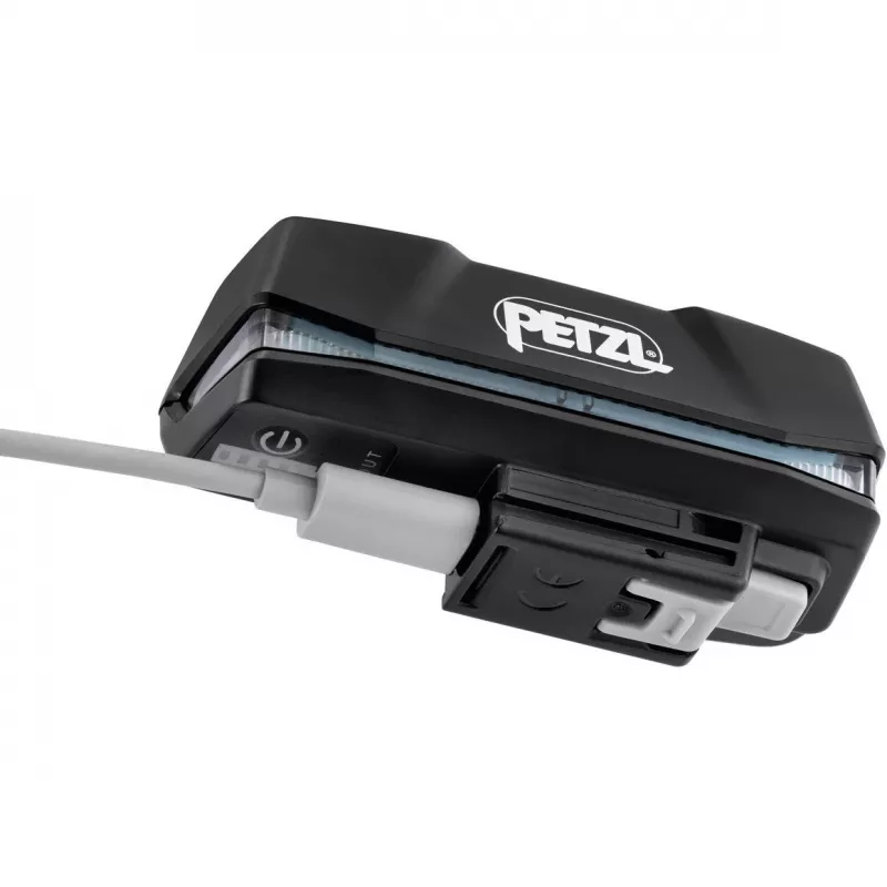 Linterna frontal Petzl NAO RL negra naranja LED 1500 lm USB