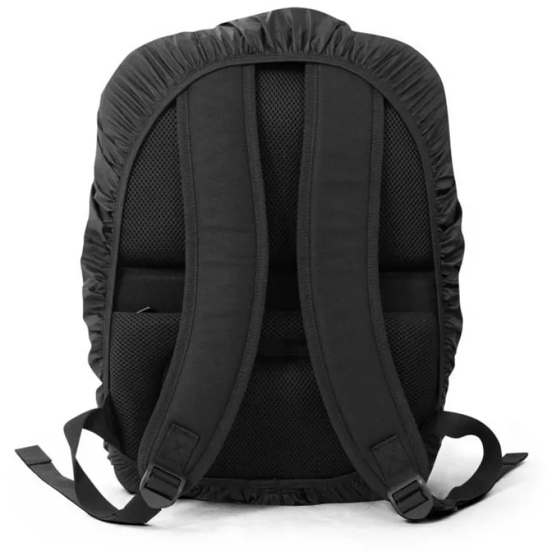 DICOTA D32159 funda impermeable universal para mochilas de 16 pulgadas (40,6 cm), poliéster 210D, negra