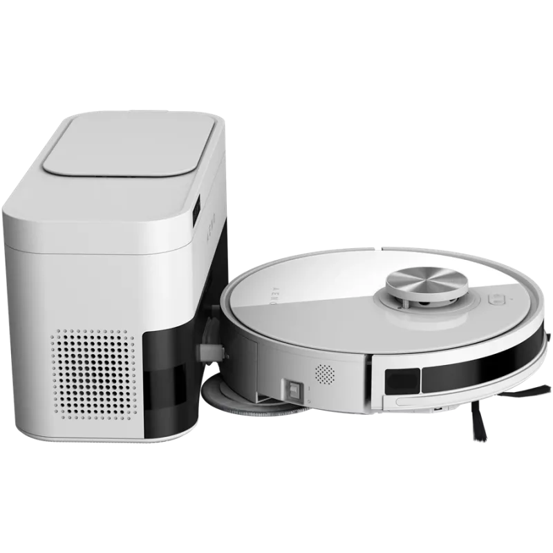 Robot aspirador AENO RC6S - limpieza húmeda y seca 2 en 1 - 180 min - mopa giratoria - LIDAR - AENO