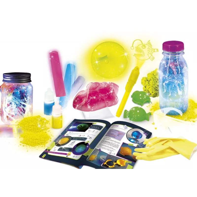 Set educativo Liscianigiochi Im A Genius El laboratorio de la oscuridad 304-PL83879 (caja de ciencias)