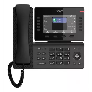 Teléfono IP Snom D815WB Negro — Pantalla IPS de 5