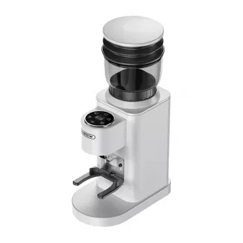 Molino eléctrico de cereales HiBREW G7 (blanco) – molinillo doméstico compacto para malta y cereales