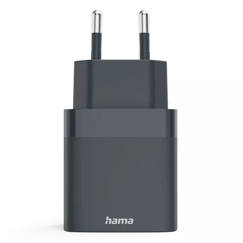 Hama 00086442 cargador para dispositivos móviles smartphone gris AC carga rápida interior