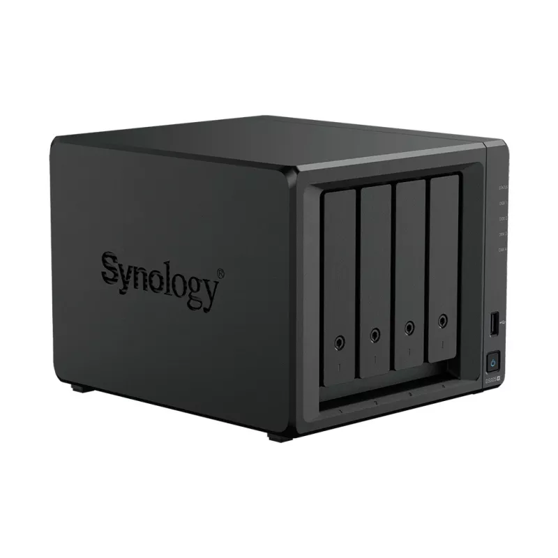 Synology DiskStation DS925+ Servidor NAS/almacenamiento Ryzen Embedded V1500B 4 GB DDR4 0 TB Negro