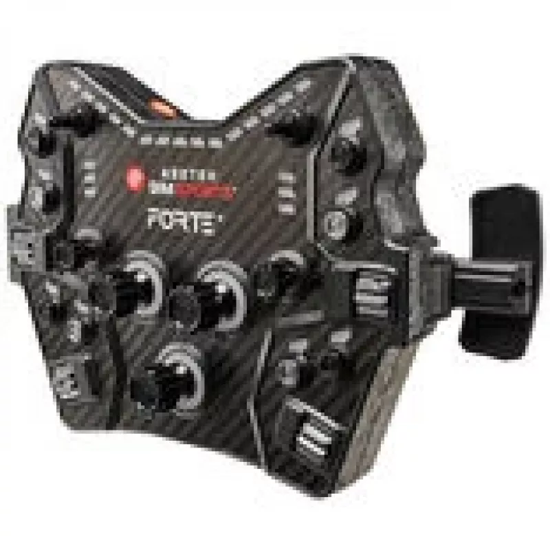 Button Box para gaming Asetek Forte GT V2 negro naranja con conexión USB