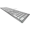 CHERRY KC 6000 Teclado fino FOR MAC Oficina USB QWERTZ Alemán Plata