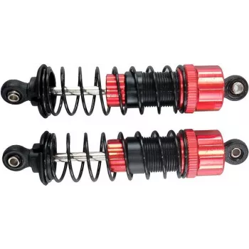 Amewi amortiguador trasero - soporte de amortiguador - negro - rojo (012-14500B)